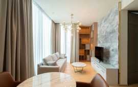 beautiful contemporary modern design apartment with natural light fron bir window white curtain